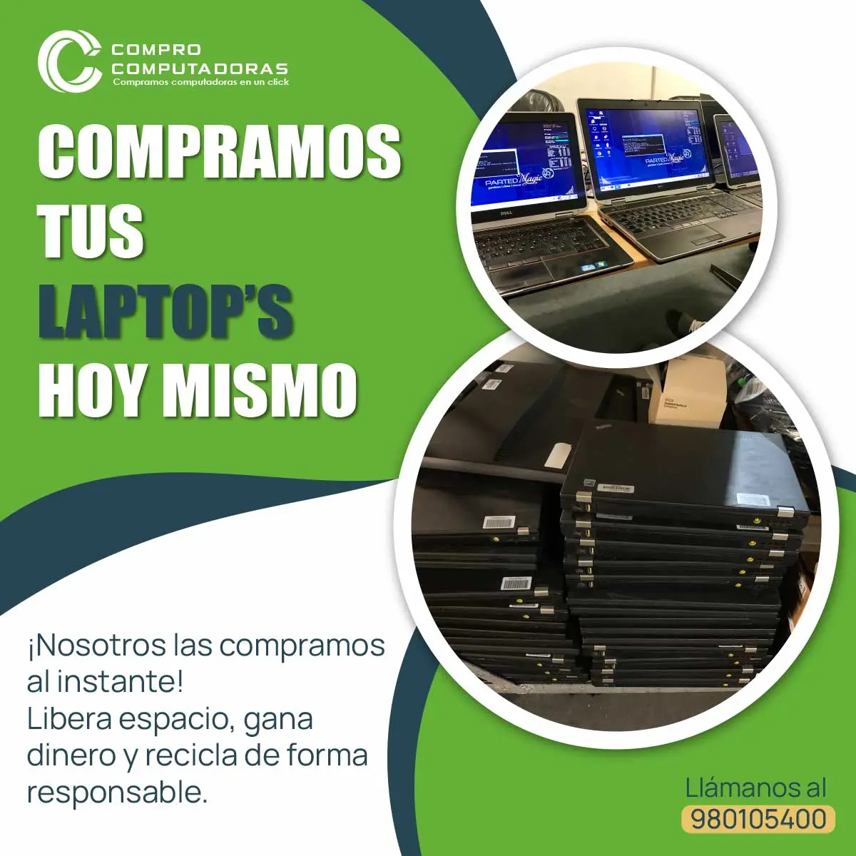 COMPRAMOS LAPTOPS