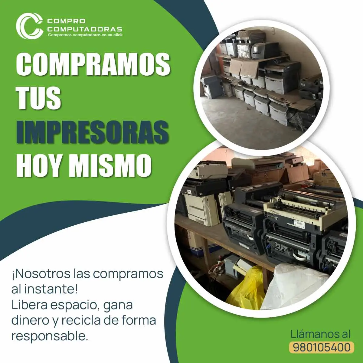 COMPRAMOS IMPRESORAS 