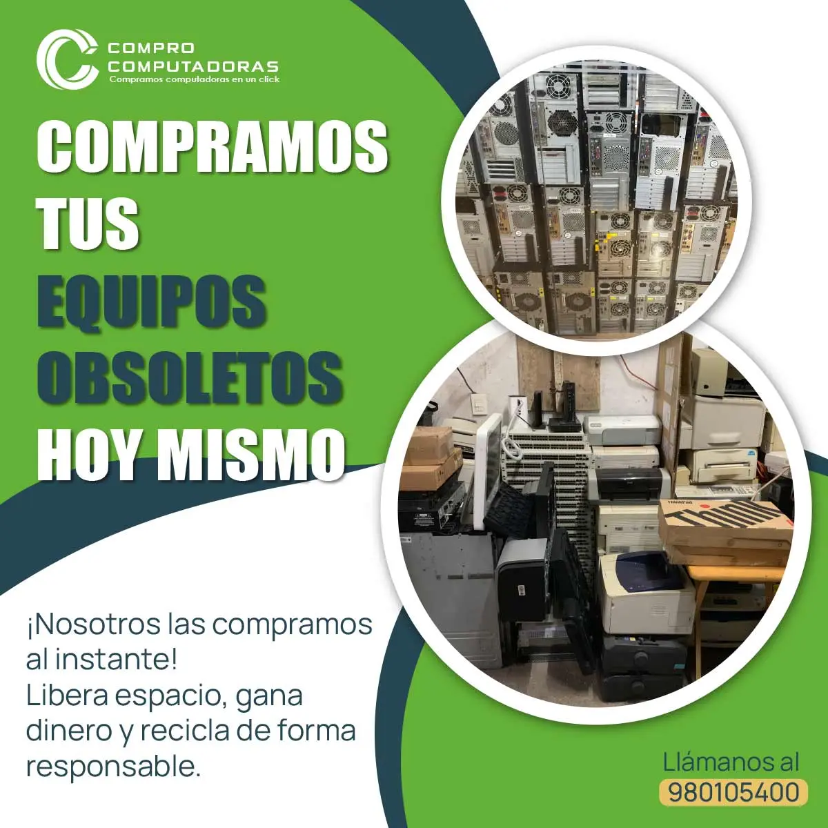 COMPRAMOS EQUIPOS OBSOLETOS 
