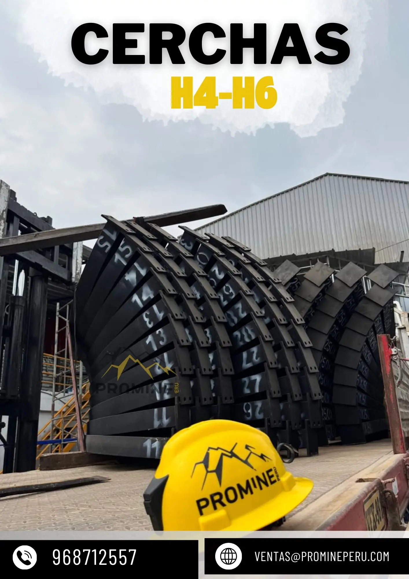 PERNO CORRUGADO PROMINE PRTU