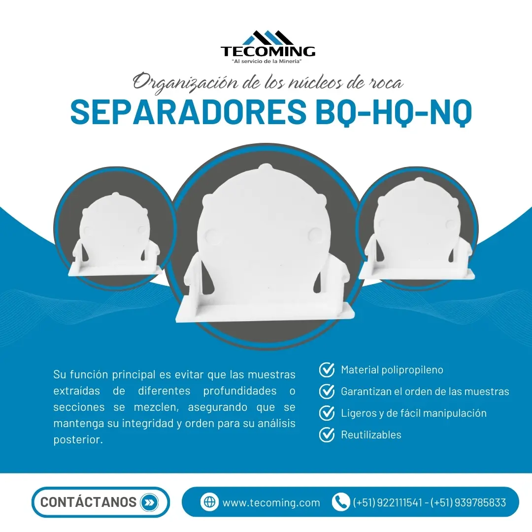 SEPARADORES - TACOS PARA BANDEJAS PORTA TESTIGO