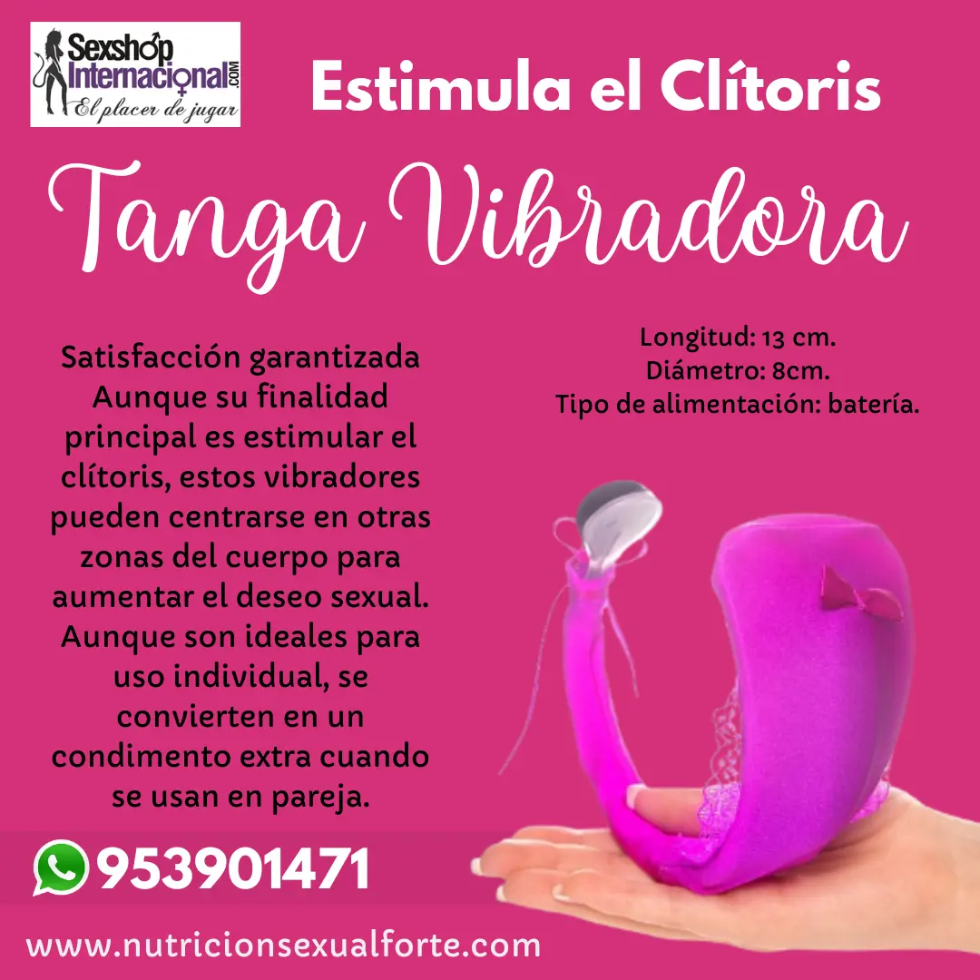 TANGA VIBRADORA SEXSHO LOS OLIVOS