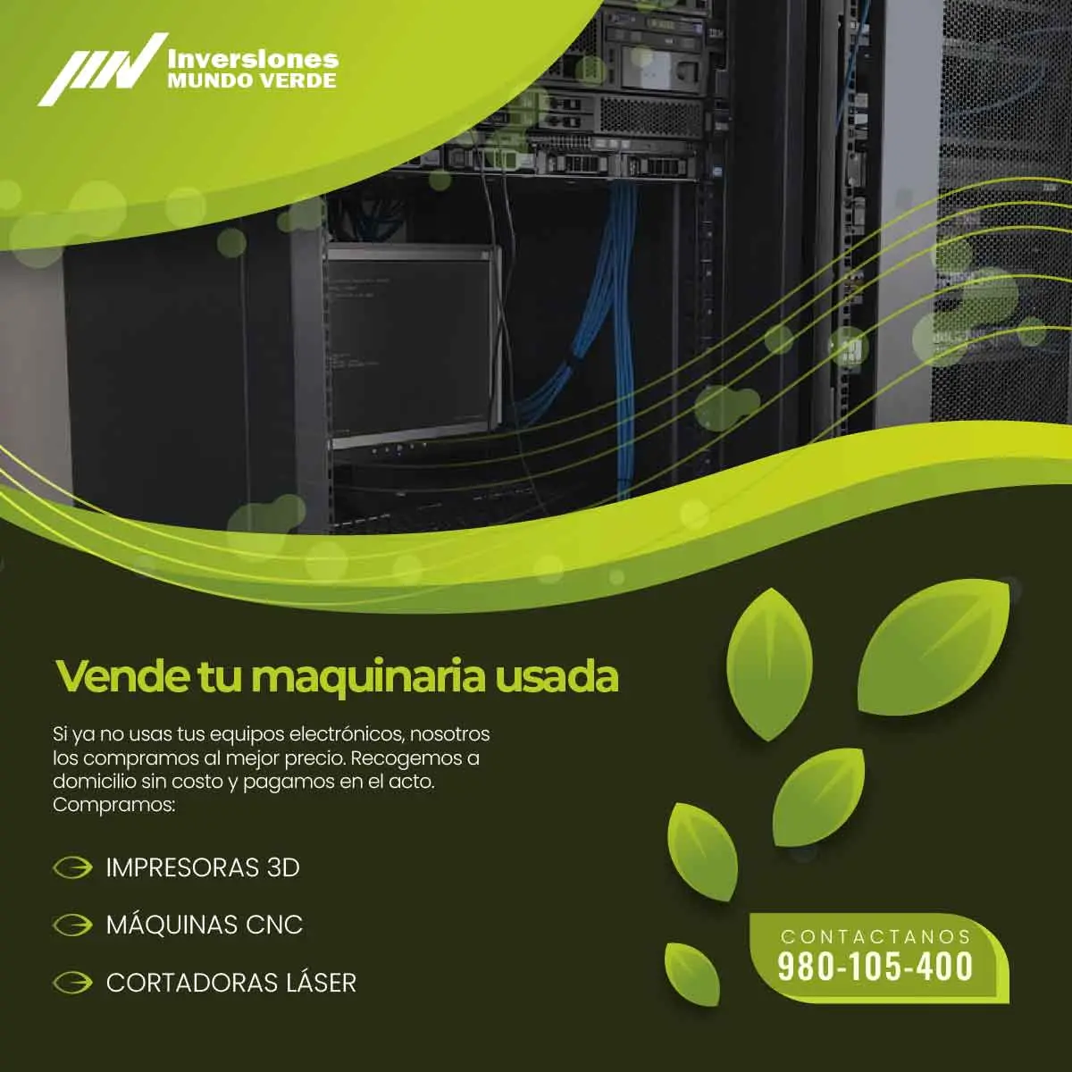 COMPRAMOS MAQUINARIAS