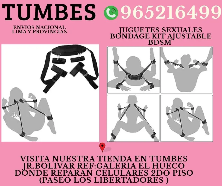 ATADURAS CON ESPOSAS PARA POSICIONES SEXUALES TUMBES 965216499 