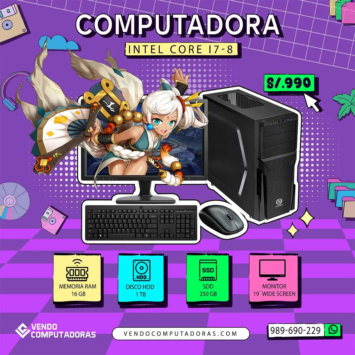  Core i7-8 Potente y Barato 