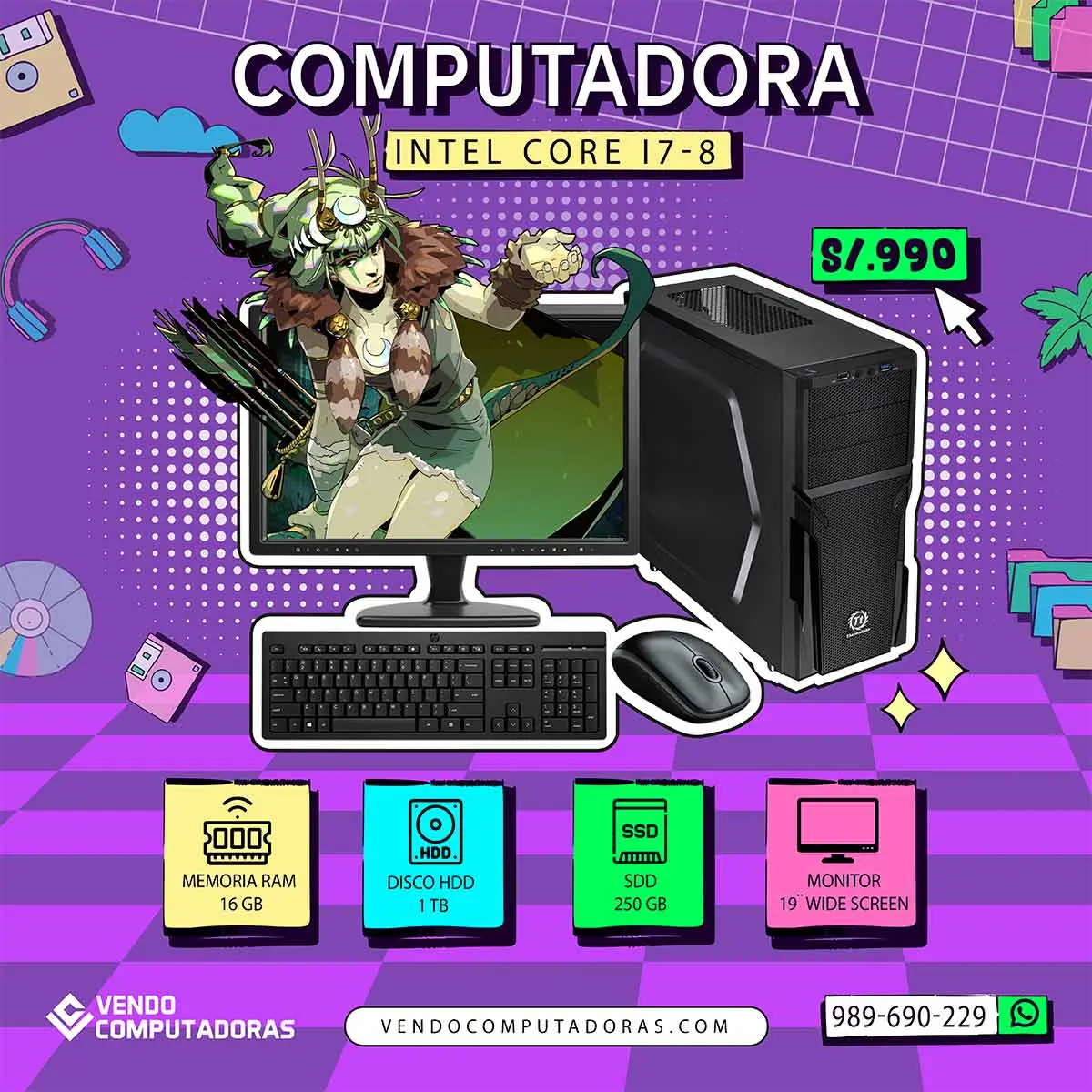  Core i7-8 Potente y Barato 