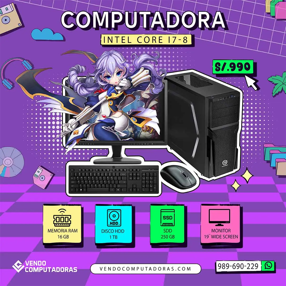  Core i7-8 Potente y Barato 