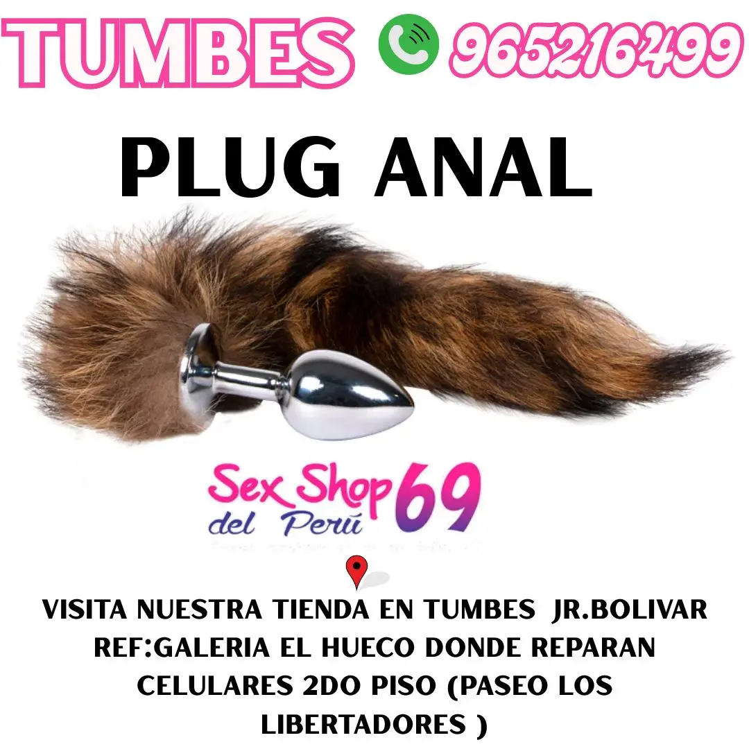 PLUG ANAL COLAS DE ZORRO TUMBES 965216499 