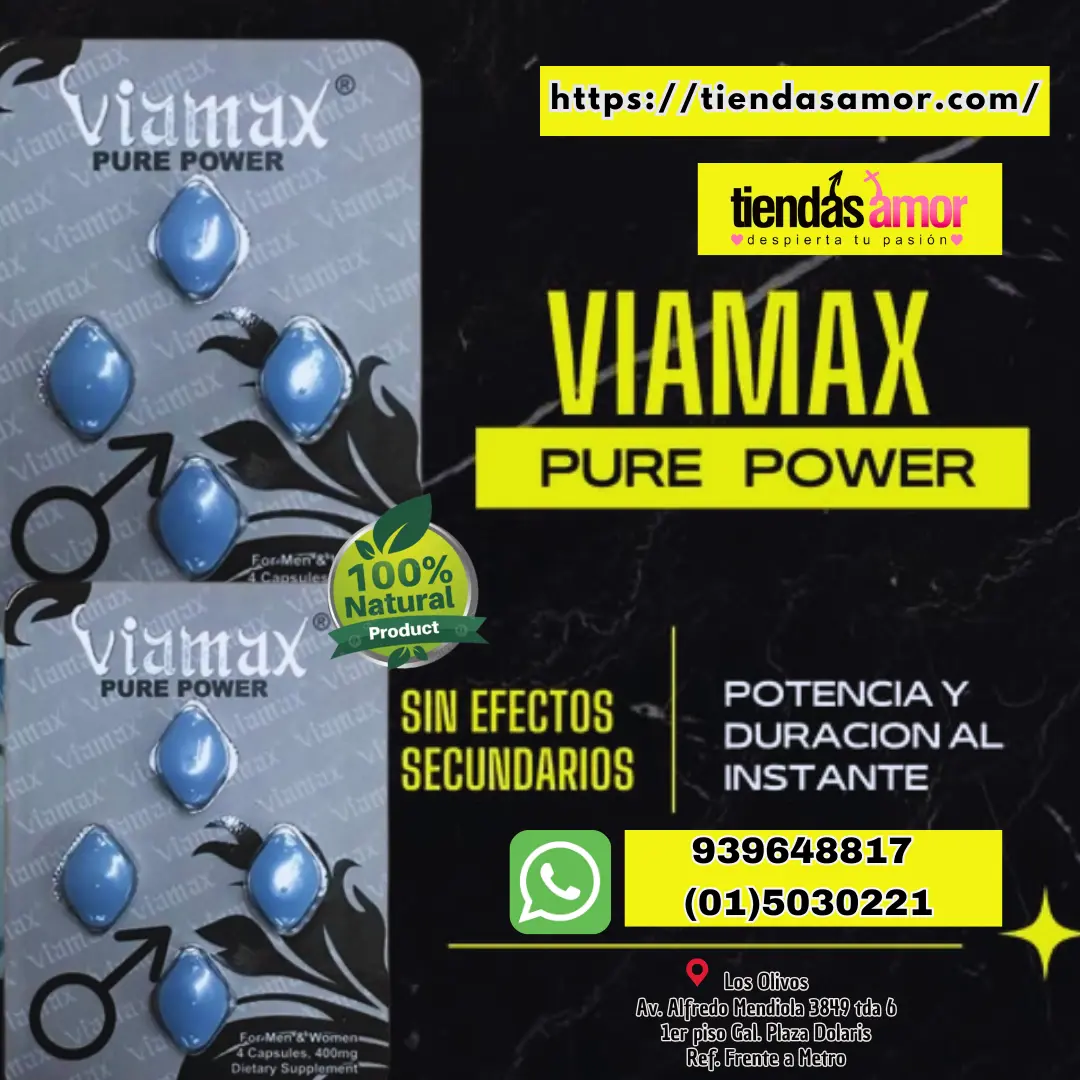 ViaMax Pure Power POTENCIA Y ERECCION - LOS OLIVOS IZAGUIRRE