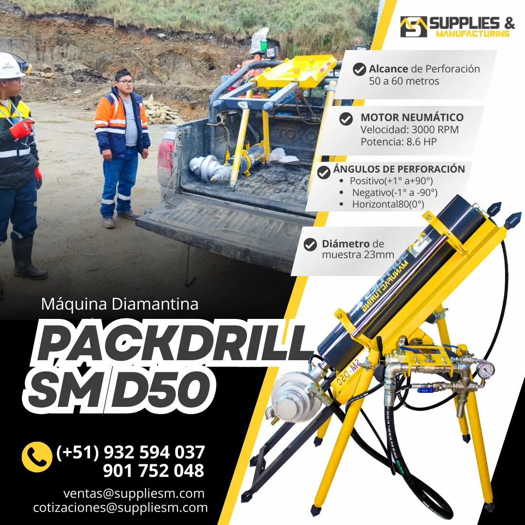 maquina pckdrill para exploración minera suppliesm