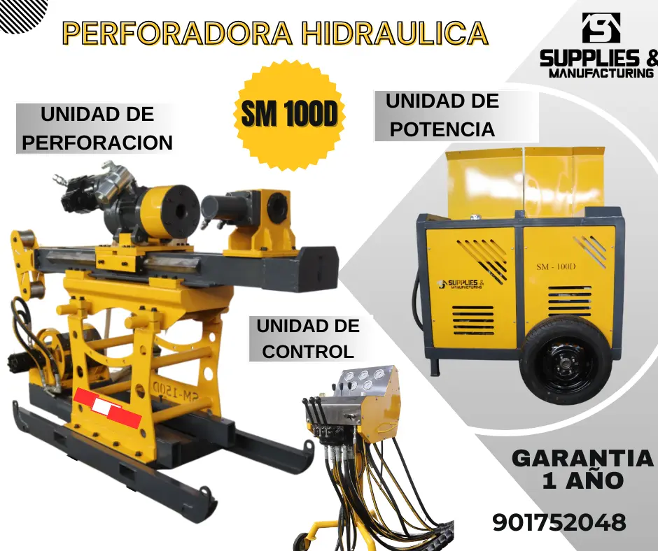 EQUIPO DIAMANTINA HIDRAULICA PARA YACIMIENTOS