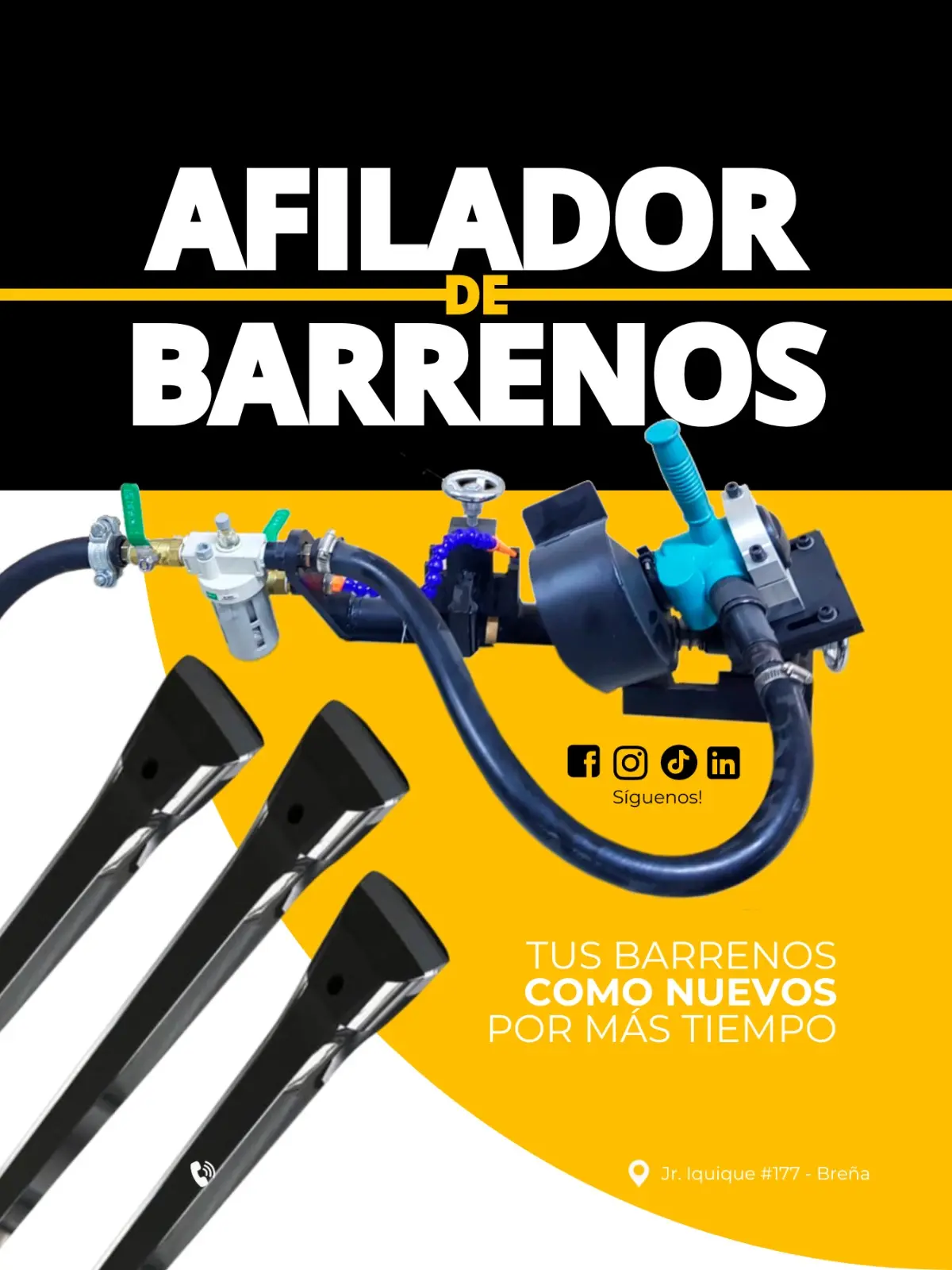 AFILADOR DE BARRENOS 