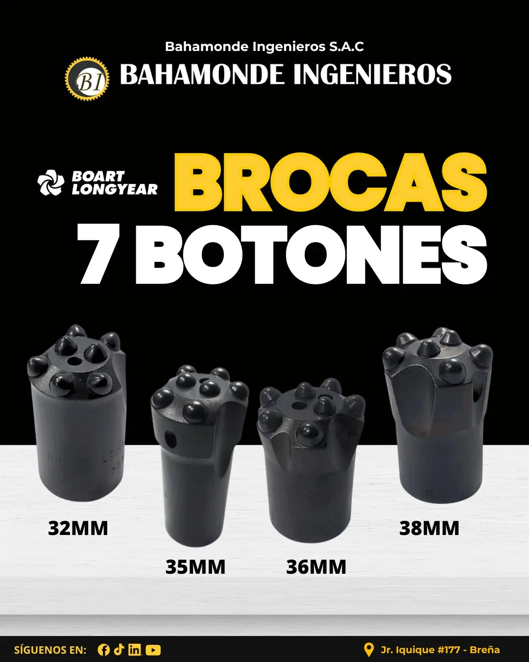 BROCAS DE PERFORACION