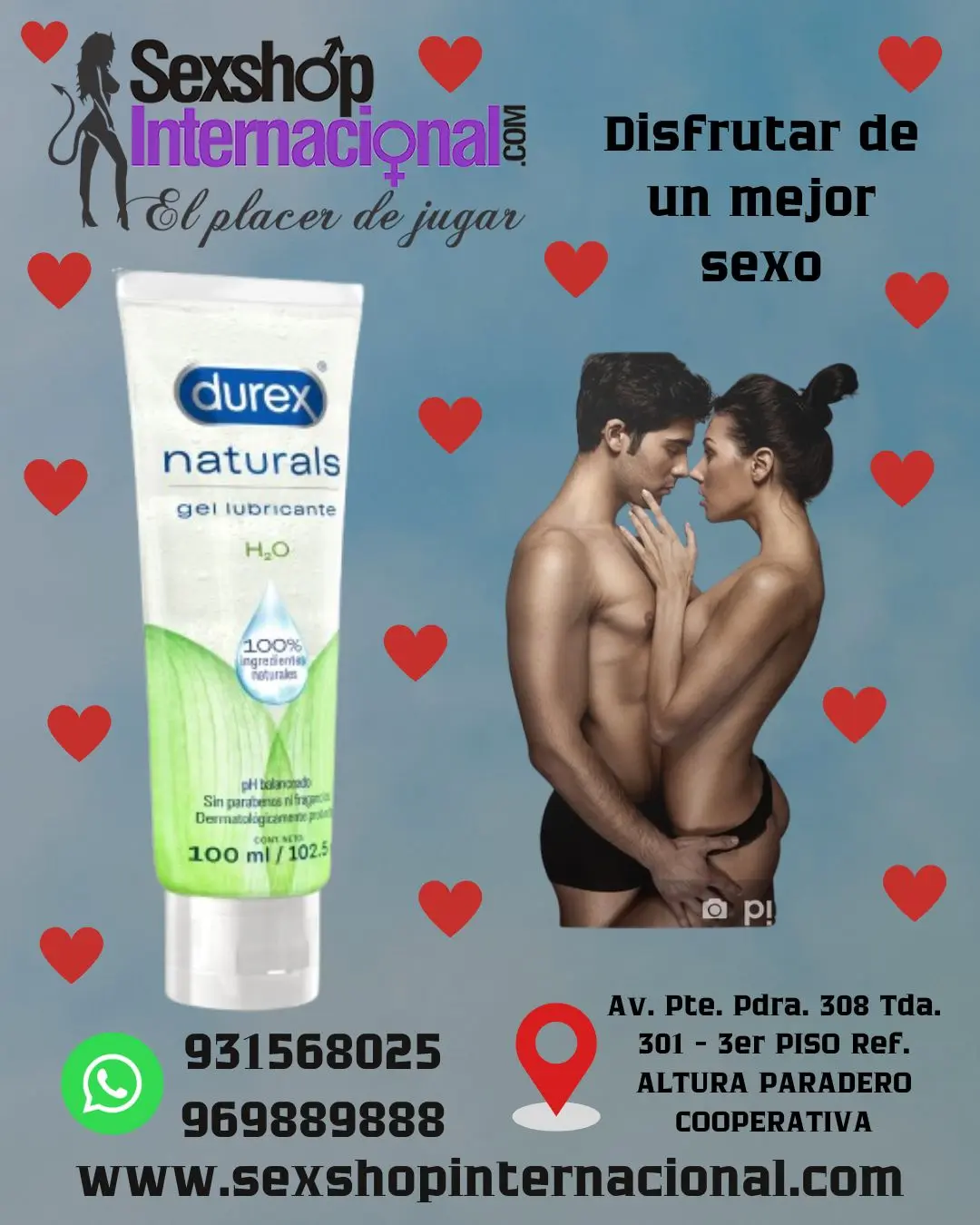 GEL DUREX NATURALS-SEXO PLACENTERO 