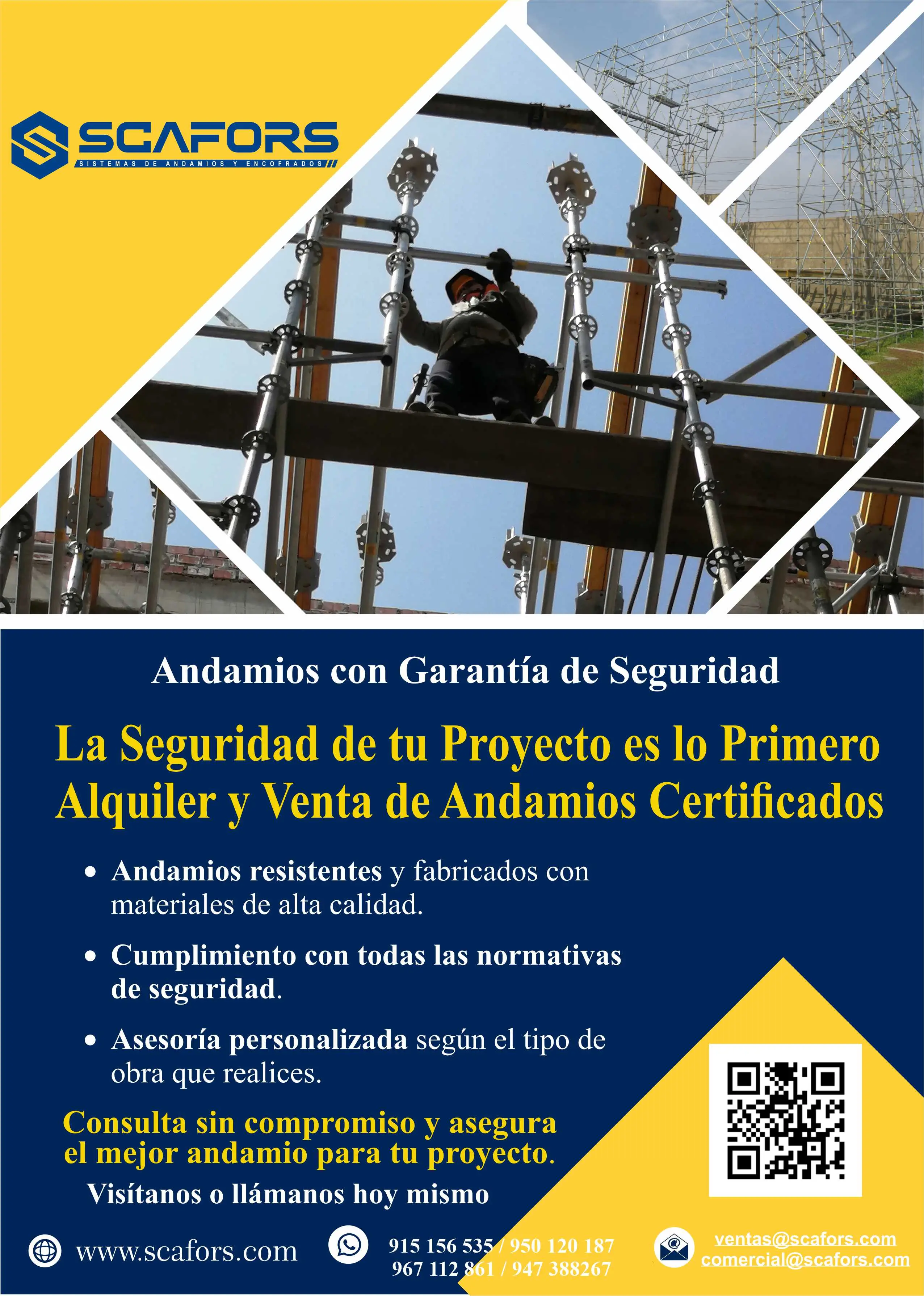 VENTA Y ALQUILER DE ANDAMIOS MULTIRECCIONALES