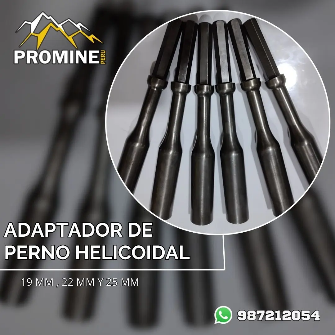 Adaptador Helicoidal Anclaje Preciso Seguridad Total.
