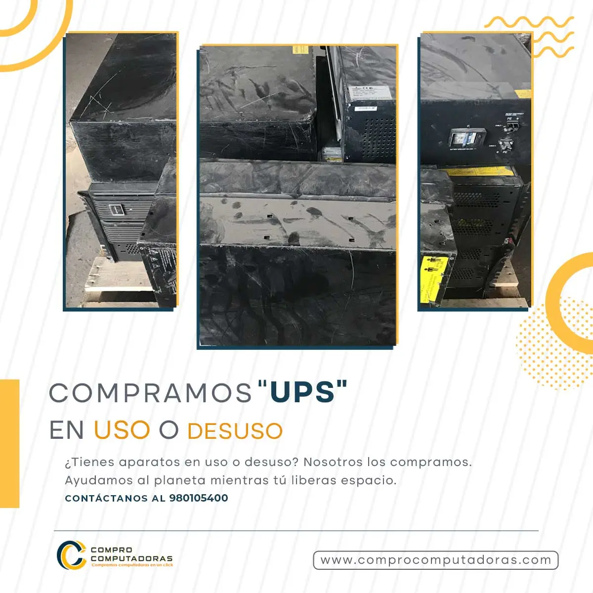 COMPRAMOS UPS