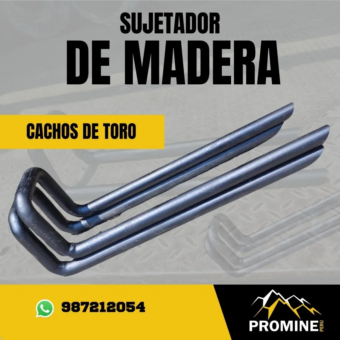 FijaMadera Sujetadores para Máxima Estabilidad Minera