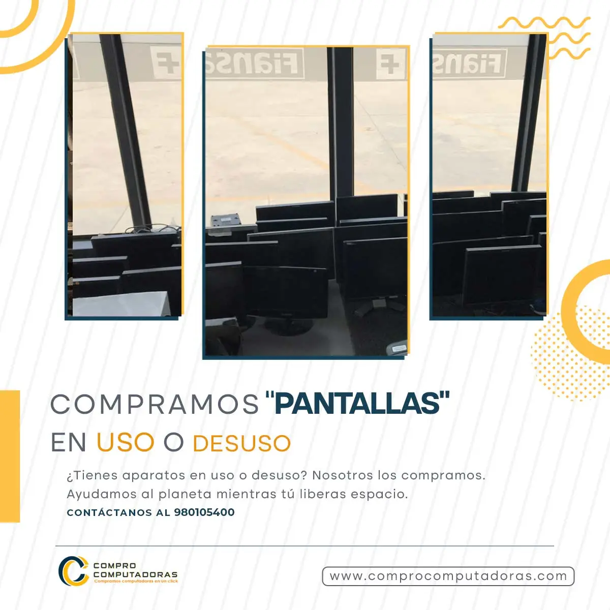 COMPRAMOS PANTALLAS 