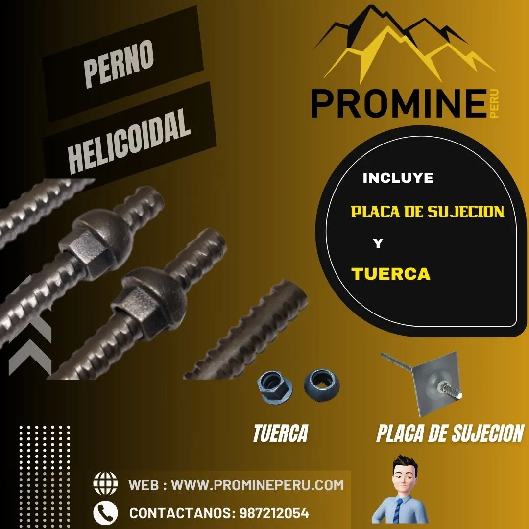 Rendimiento Helicoidal Pernos para Anclaje Confiable