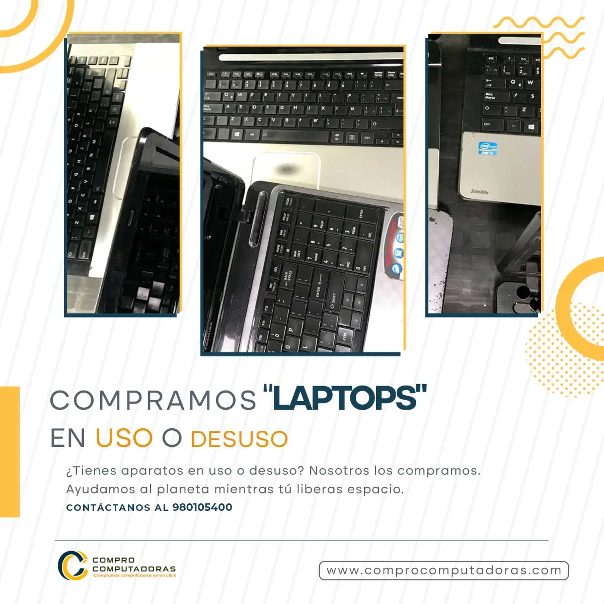 COMPRAMOS LAPTOPS 