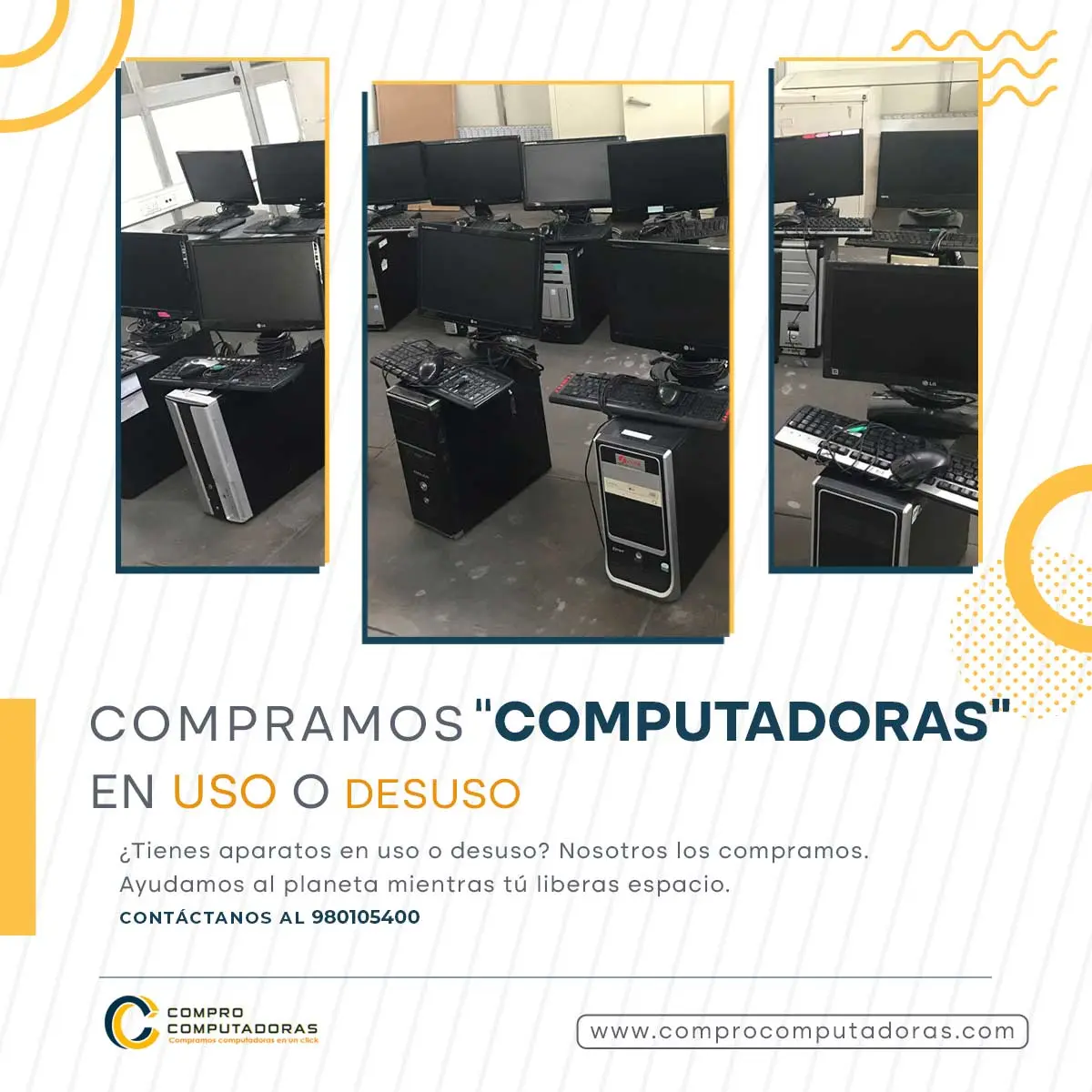 COMPRAMOS COMPUTADORAS