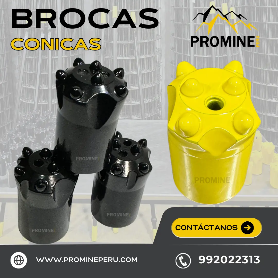 BROCAS CONICAS MINERIA PERUANA MINAS 
