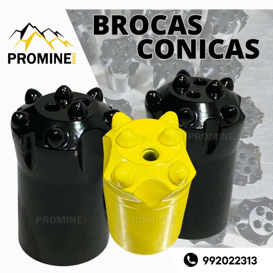 BROCAS CONICAS MINERIA PERUANA 