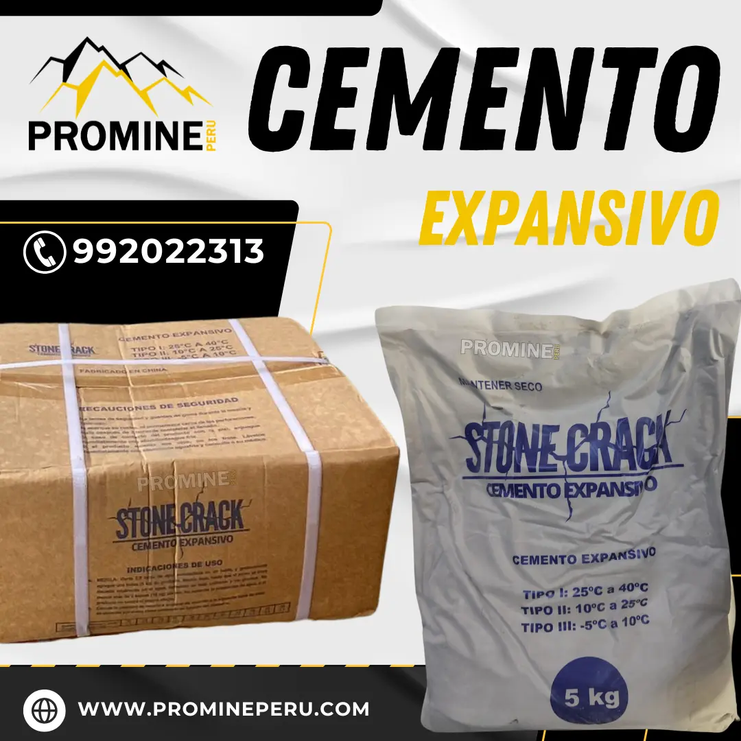 CEMENTO EXPANSIVO DEMOLICION SILENCIOSA 