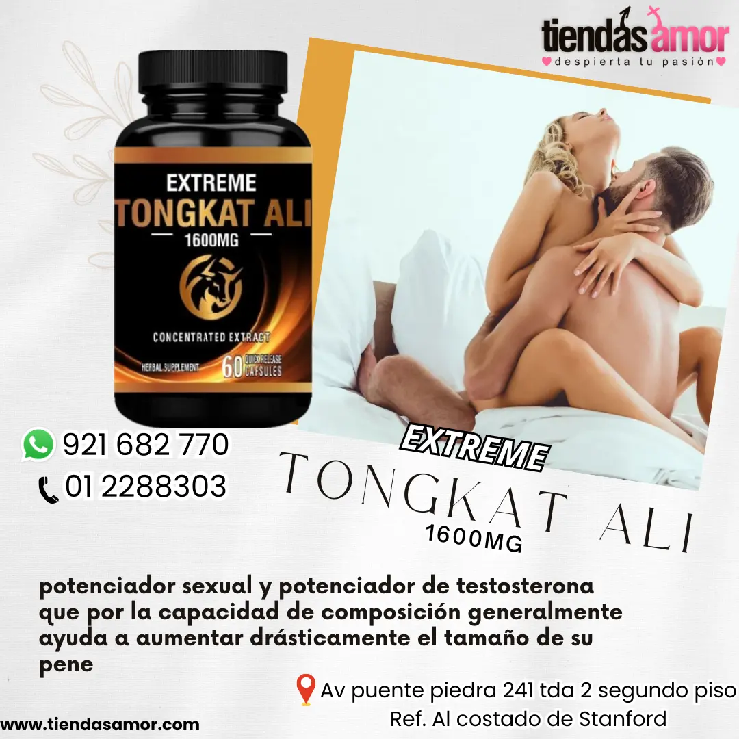 Tongkat Ali Extreme potenciador de testosterona 