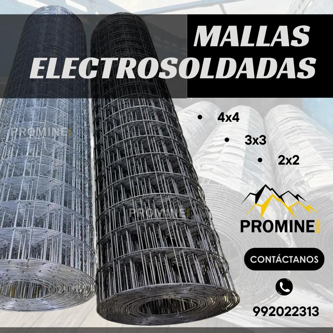 MALLAS ELCTROSOLDADAS ALAMBRE NUMERO 8 