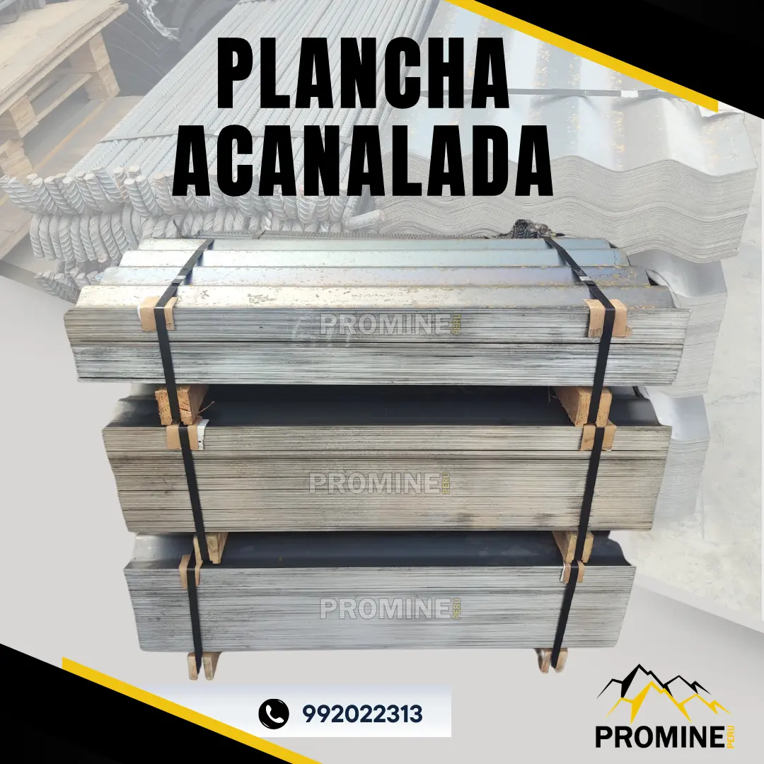PLANCHAS ACANALADAS MINERIA LIMA