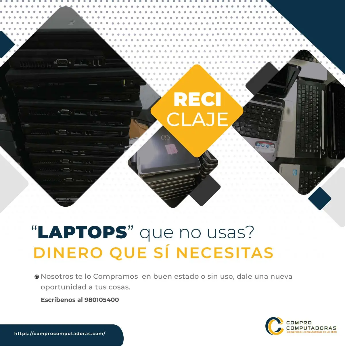 Transforma tu laptop en Dinero