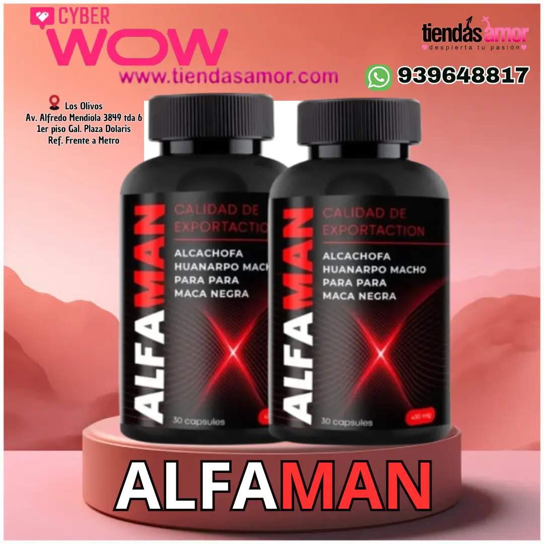 DESARROLLADOR ALFAMAN ORIGINAL SEXSHOP 