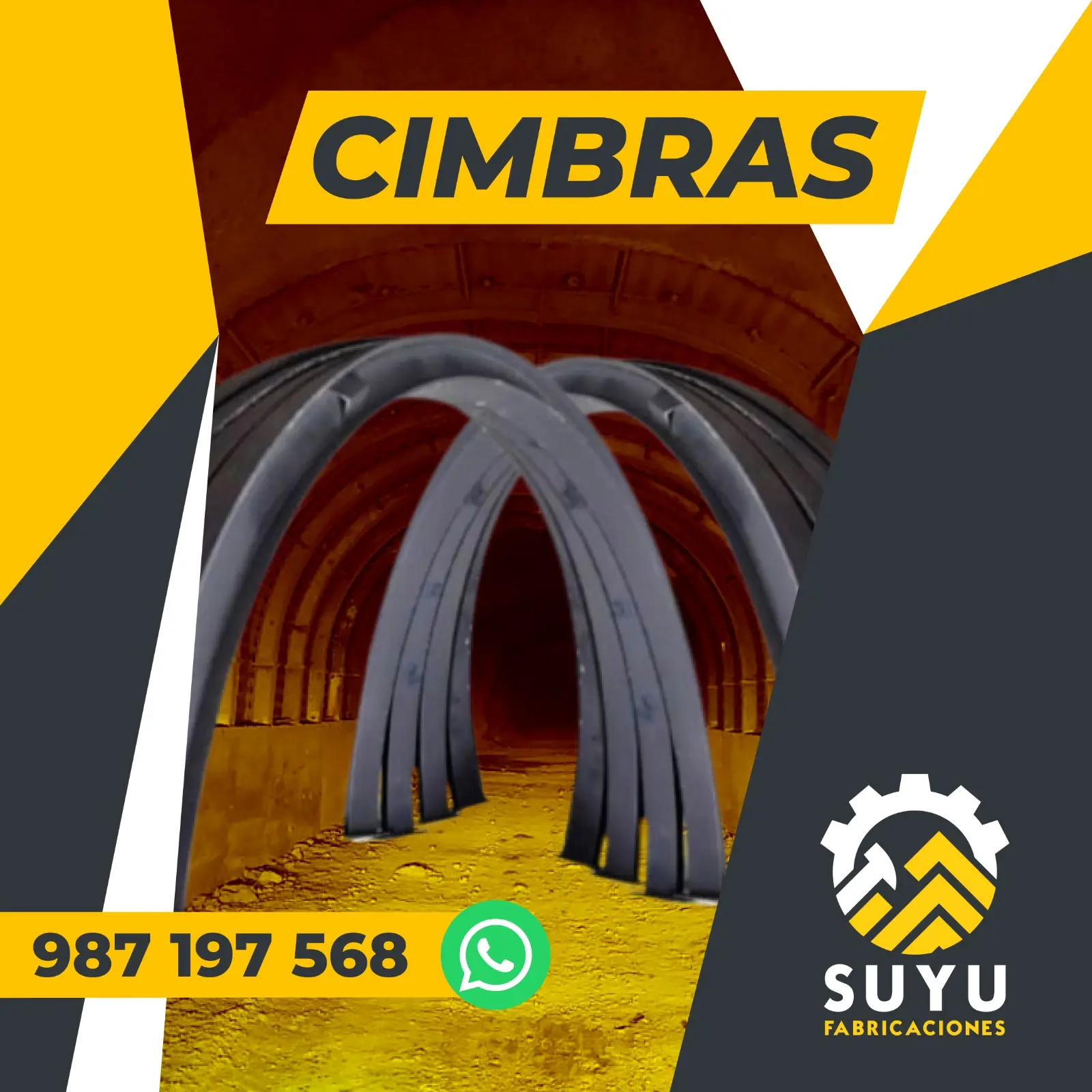 CIMBRAS EN VIGA H 4-6 SUYU FABRICACIONES 