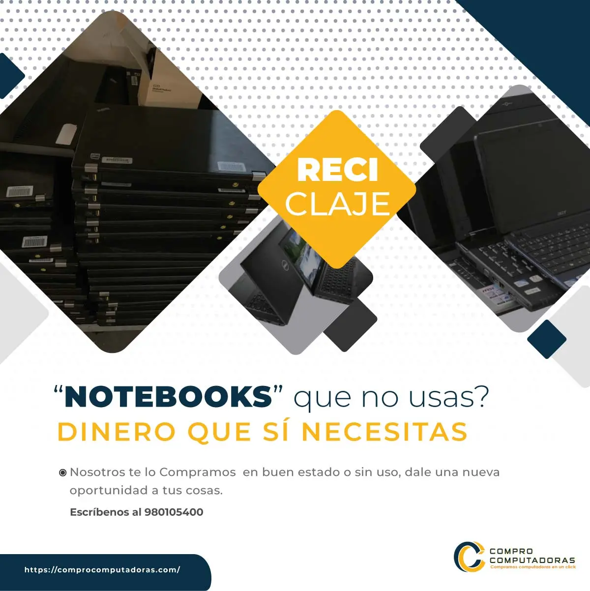 COMPRAMOS NOTEBOOKS 