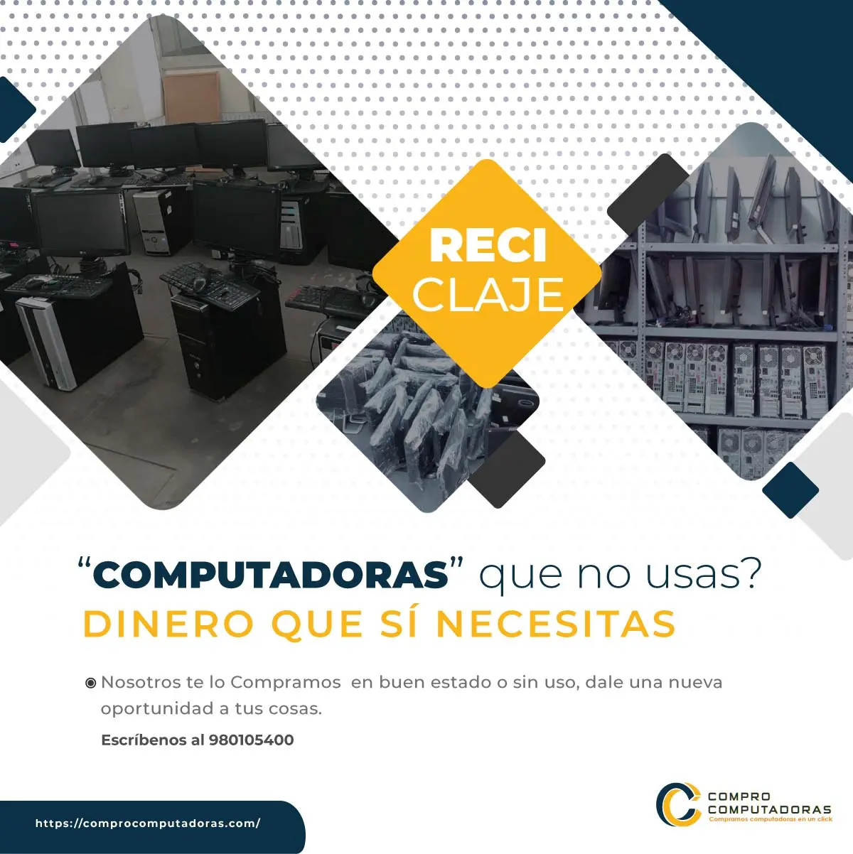 COMPRAMOS COMPUTADORAS