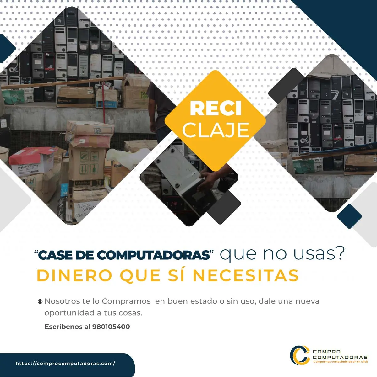 COMPRAMOS CASE DE COMPUTADORAS