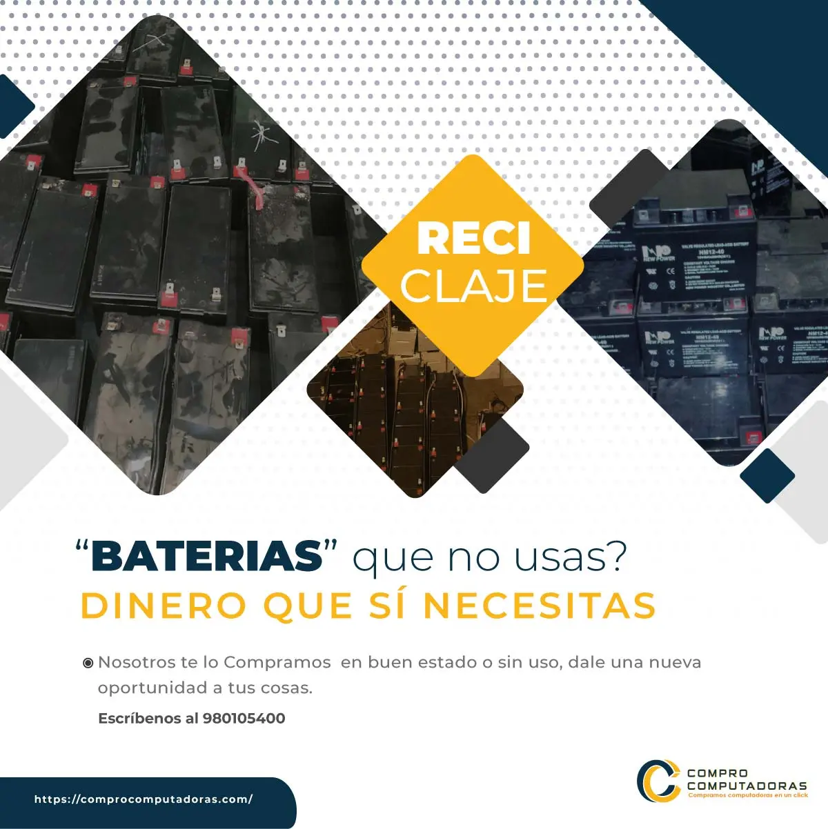 COMPRAMOS BATERIAS 