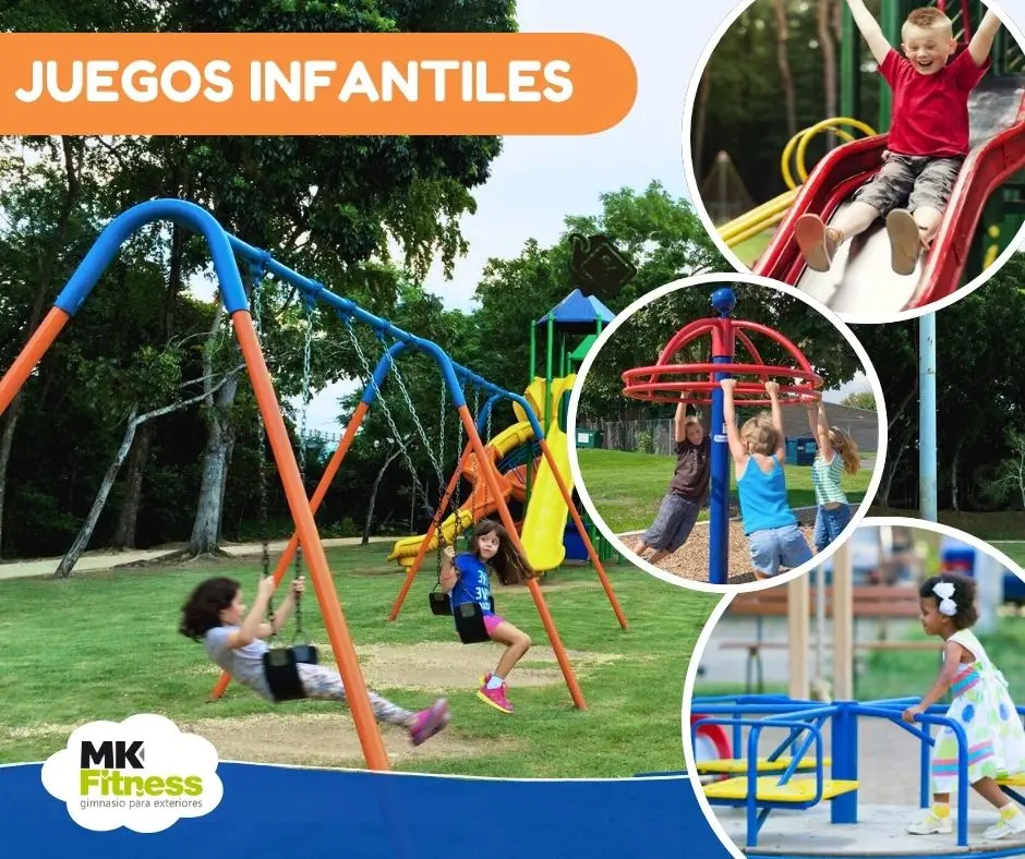  Máquinas de gimnasio para parques Juegos infantiles 