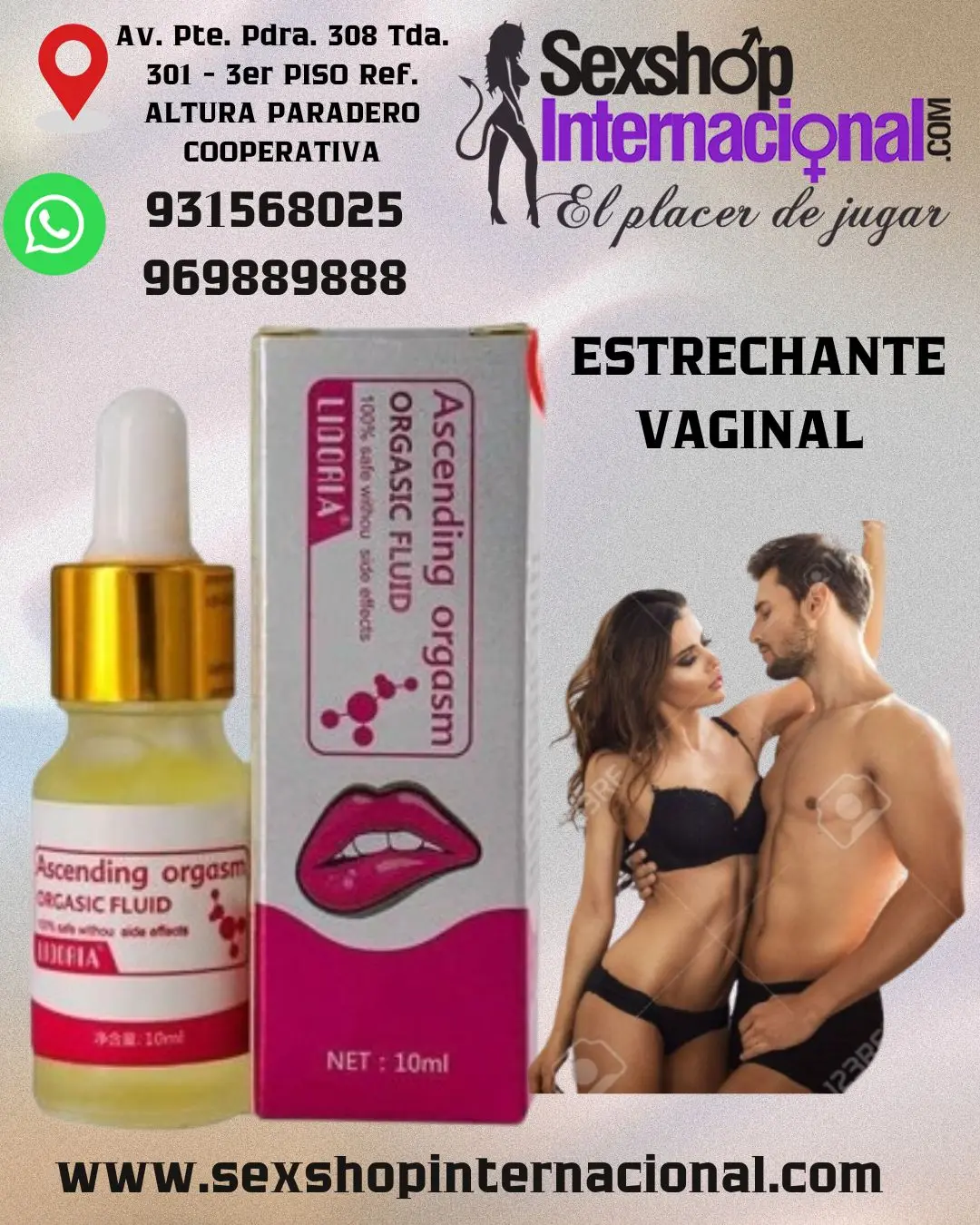 LIDORIA GEL DE ORGASMO ASCENDING-ESTRECHANTE VAGINAL MAS P