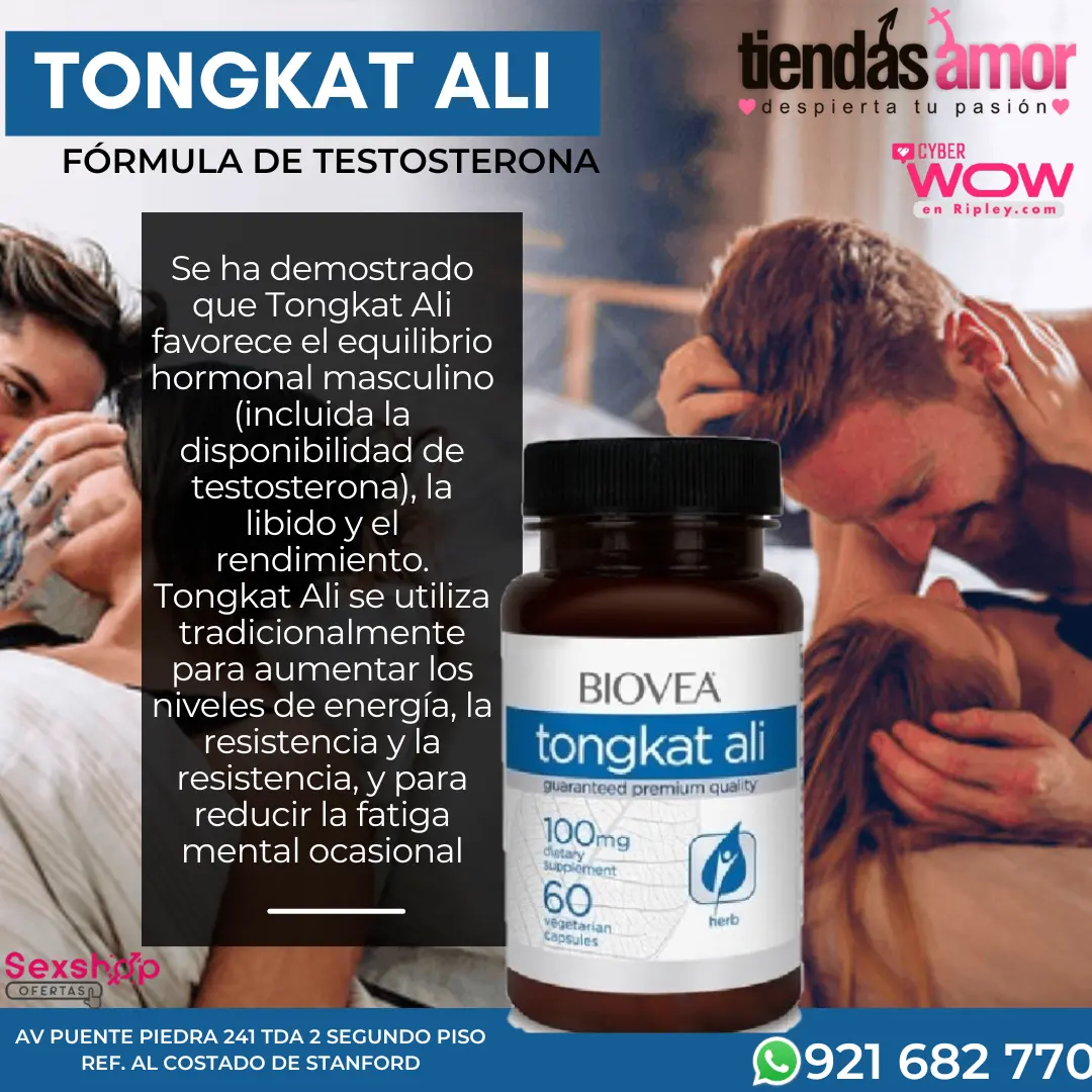 Tongkat Ali Fórmula de testosterona Mejora la calidad de l