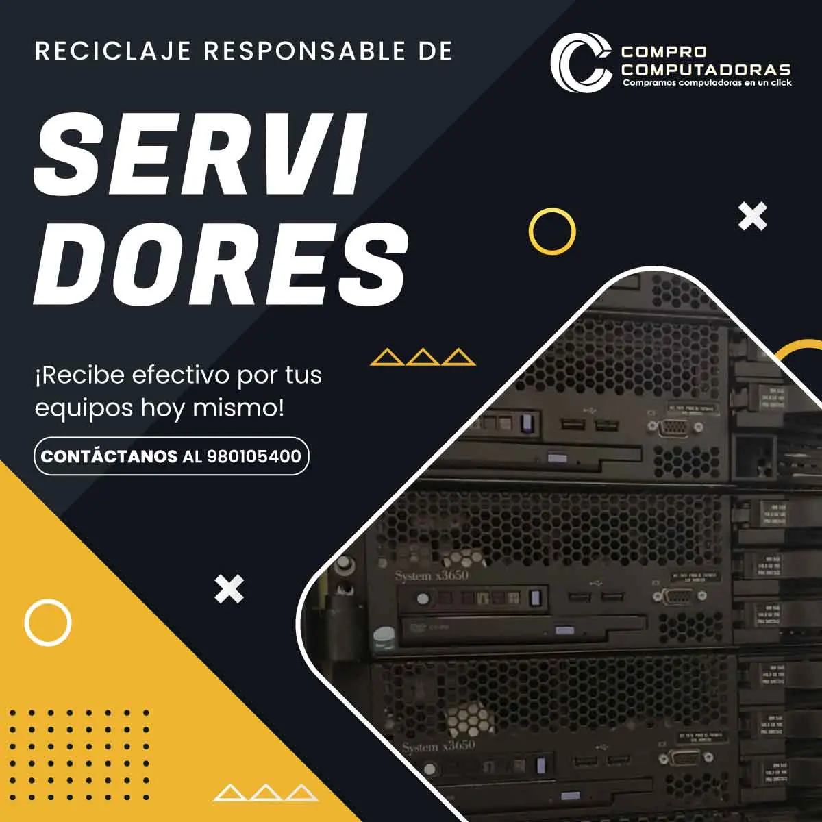 COMPRAMOS SERVIDORES