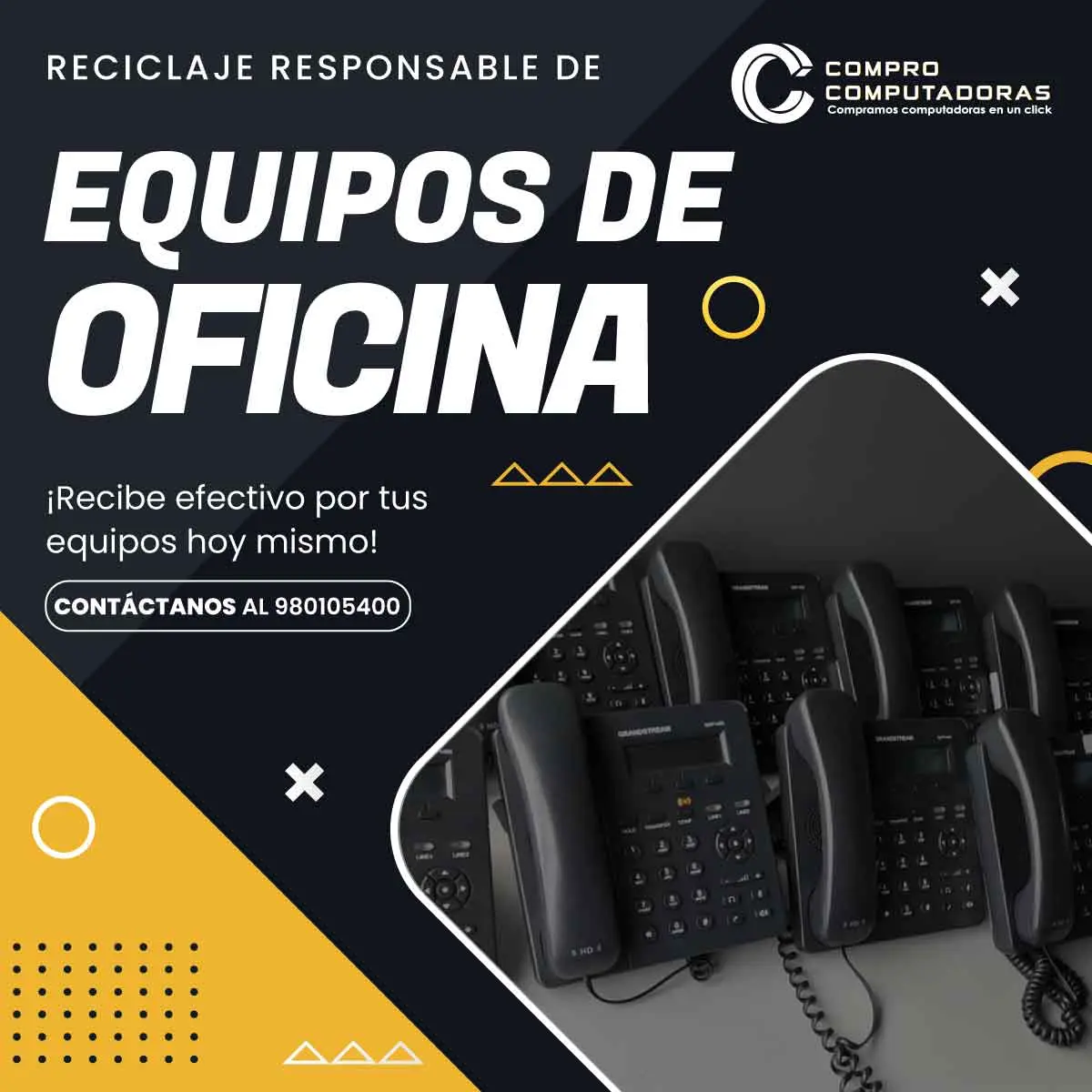 COMPRAMOS EQUIPOS DE OFICINA