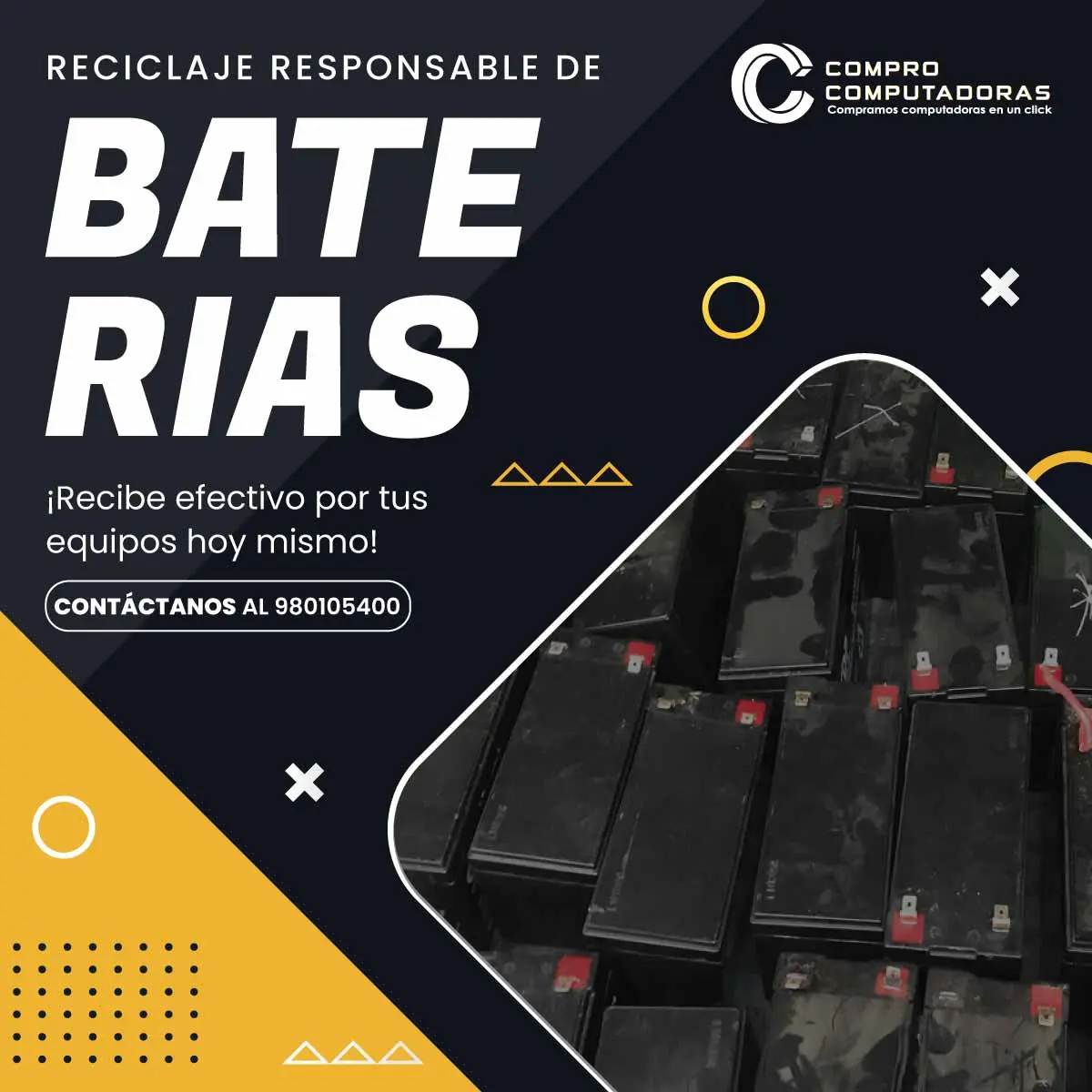 COMPRAMOS BATERIAS