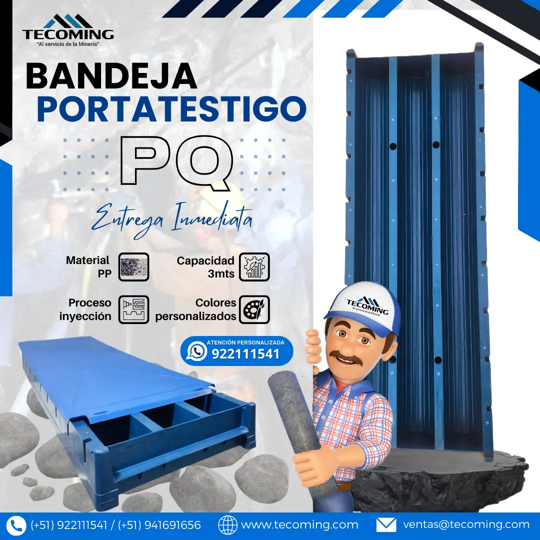 SEGURIDAD Y ORDEN - BANDEJAS PORTA TESTIGO PQ