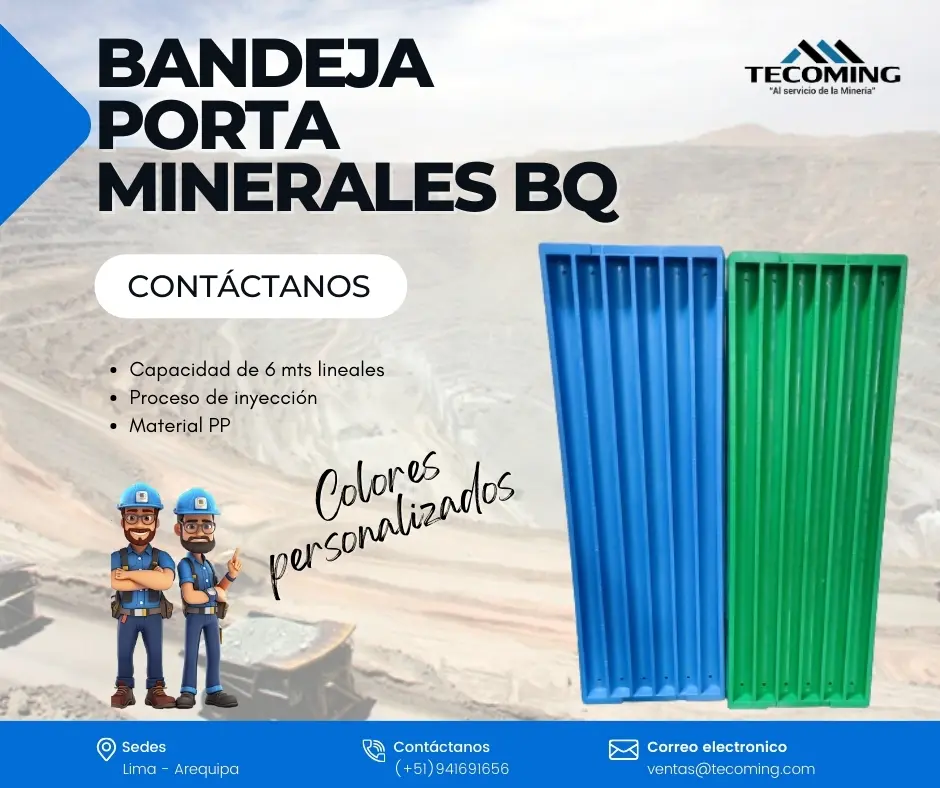 BANDEJAS PORTATESTIGO BQ ALMACENAMIENTO SEGURO DE MUESTRAS