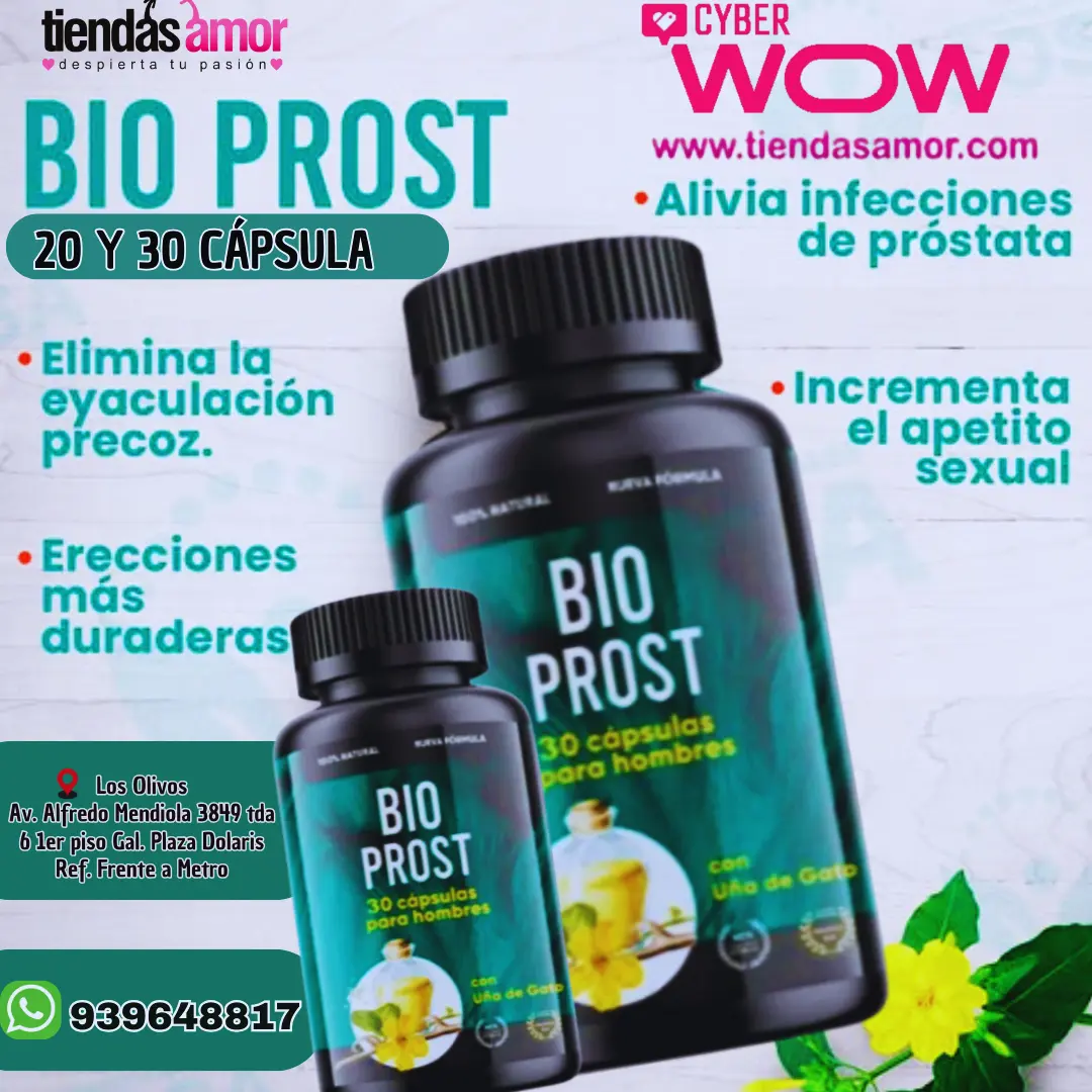  Adiós a la eyaculación precoz con BIO PROST