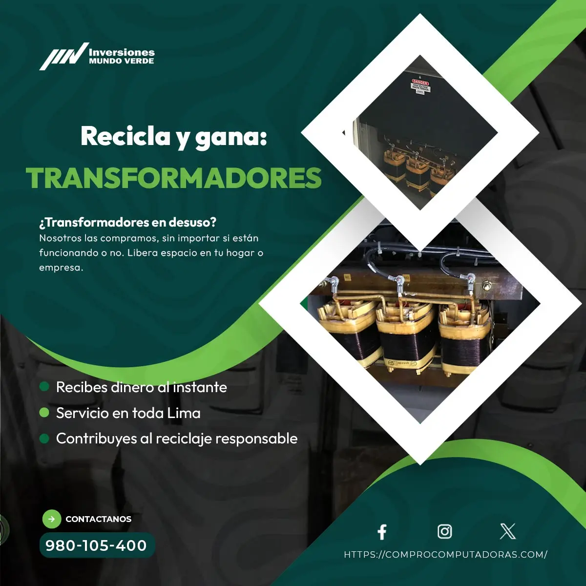  Compra y reciclaje de TRANSFORMADORES 