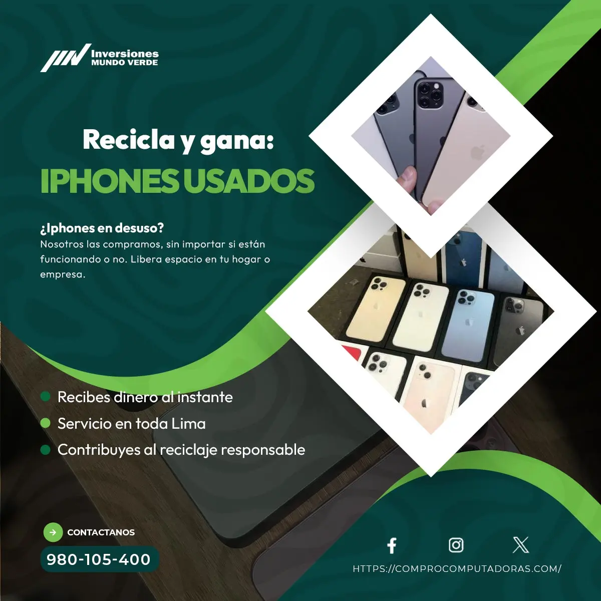 COMPRAMOS IPHONE